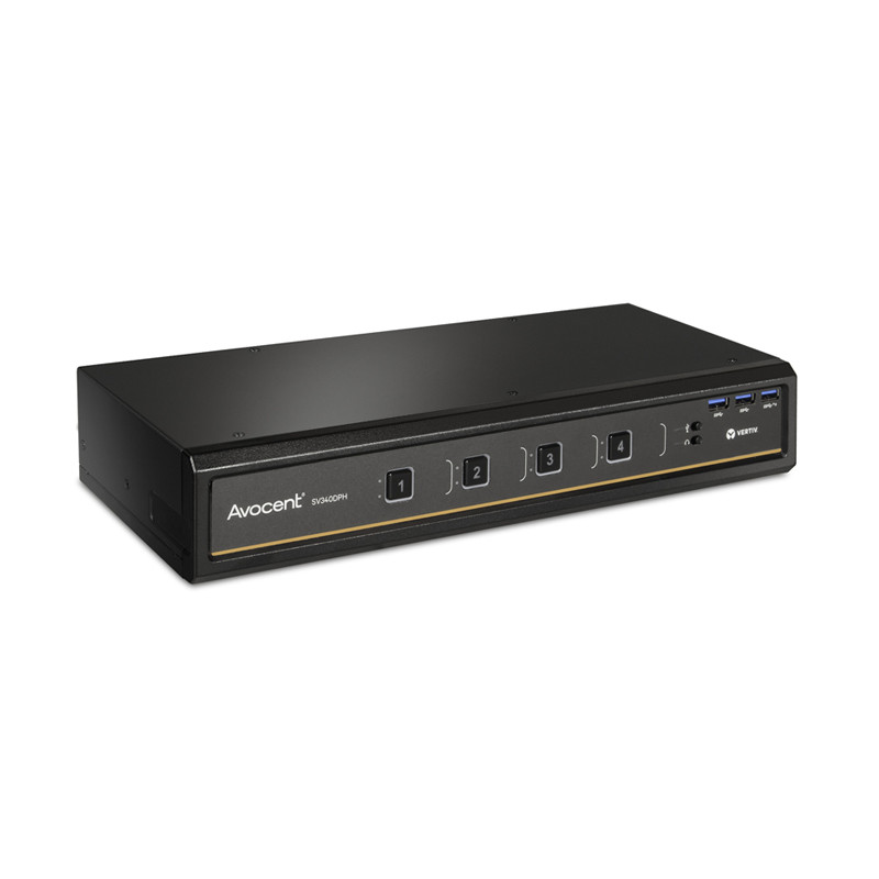 SV Universal DP/H KVM Switch 4-Port Dual