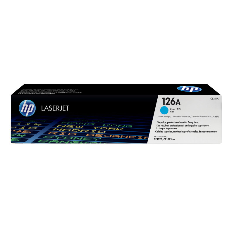 HP Toner/126A Cyan LaserJet Print Cart