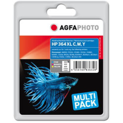 Ink, C/M/Y 3x11ml HP No. 364 | APLIUM