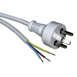 Power Cable White 6 M Dk-Edb | APLIUM