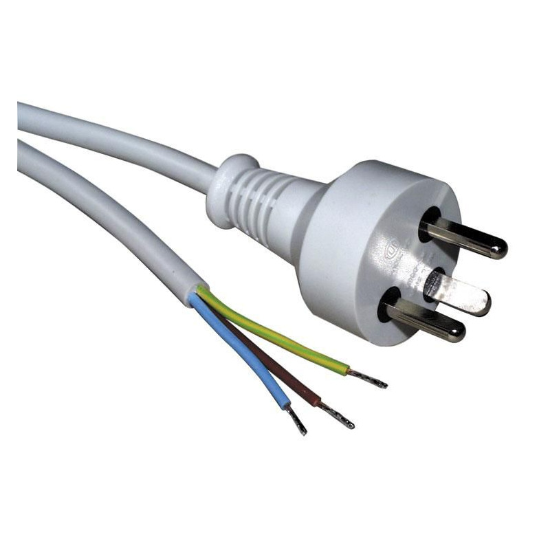 Power Cable White 6 M Dk-Edb | APLIUM
