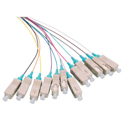 Fiber Pigtail Set 12x SC OM3 | APLIUM