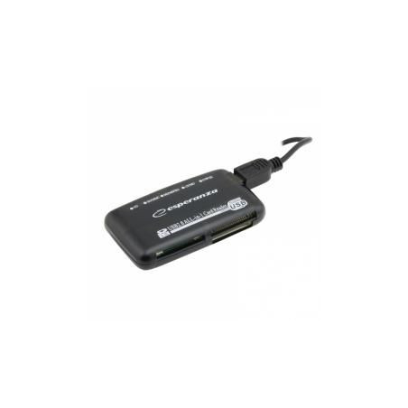 Card Reader Usb 2.0 Black | APLIUM