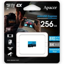 Tarjeta de Memoria Apacer 256GB UHS-I/ Clase 10/ 810MBs | APLIUM