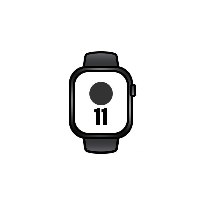 Apple Watch Series 11/ GPS/ 46mm/ Negro Azabache/ Correa Dep | APLIUM