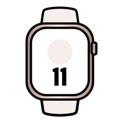 Apple Watch Series 11/ GPS/ 46mm/ Oro Rosa/ Correa Deportiva | APLIUM