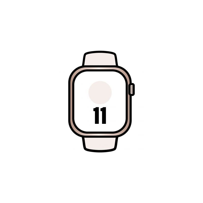 Apple Watch Series 11/ GPS/ 46mm/ Oro Rosa/ Correa Deportiva | APLIUM