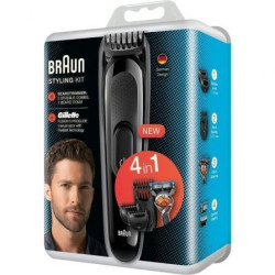 Cortapelos Braun SK3000/ con Batería/ 4 Accesorios | APLIUM