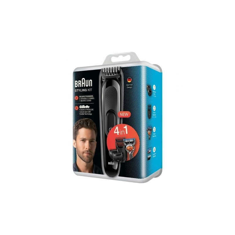 Cortapelos Braun SK3000/ con Batería/ 4 Accesorios | APLIUM