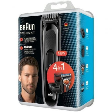 Cortapelos Braun SK3000/ con Batería/ 4 Accesorios | APLIUM