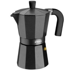 Cafetera Italiana Monix Noir M640003/ 3 Tazas/ Negra | APLIUM