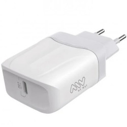 Cargador de Pared Myway MWACC0005/ 1xUSB Tipo-C/ 20W | APLIUM