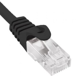 Cable de Red RJ45 UTP Phasak PHK 1710 Cat.6/ 10m/ Negro | APLIUM