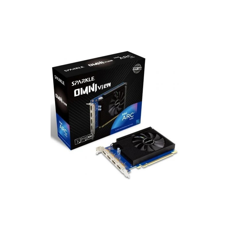 Tarjeta Gráfica Sparkle Intel Arc A310 Omni View/ 4GB GDDR6 | APLIUM