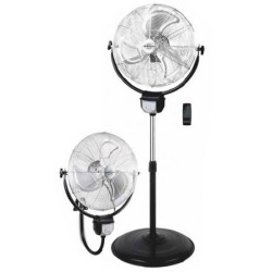 Ventilador 2 en 1 Orbegozo PWS 3050/ Pie/ Pared/ 120W/ Aspas | APLIUM