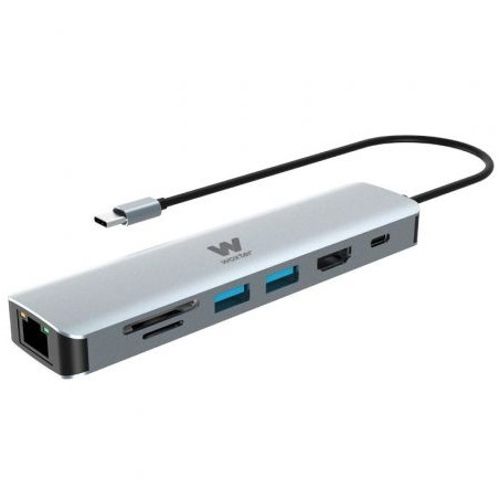 Docking USB Tipo-C Woxter PE26-181/ 1xHDMI 4K/ 2xUSB/ 1xLect | APLIUM