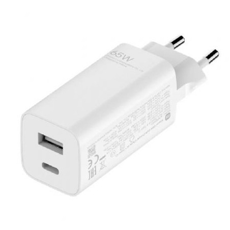 Cargador de Pared GaN Xiaomi Mi 65W Fast Charger 1xUSB Tipo- | APLIUM