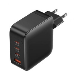 Cargador de Pared GaN Vention FEIB0-EU/ 3xUSB Tipo-C + Cable | APLIUM