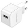 Cargador de Pared GaN Vention FEKW0-EU/ 1xUSB/ 18W | APLIUM