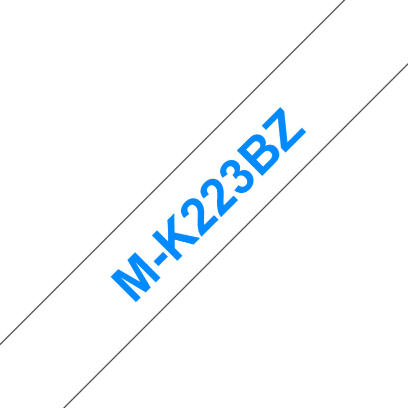 M-K223/tape/white/blue/9 mm/4m