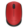 Ratón Inalámbrico Logitech M171/ Hasta 1000 DPI/ Rojo | APLIUM