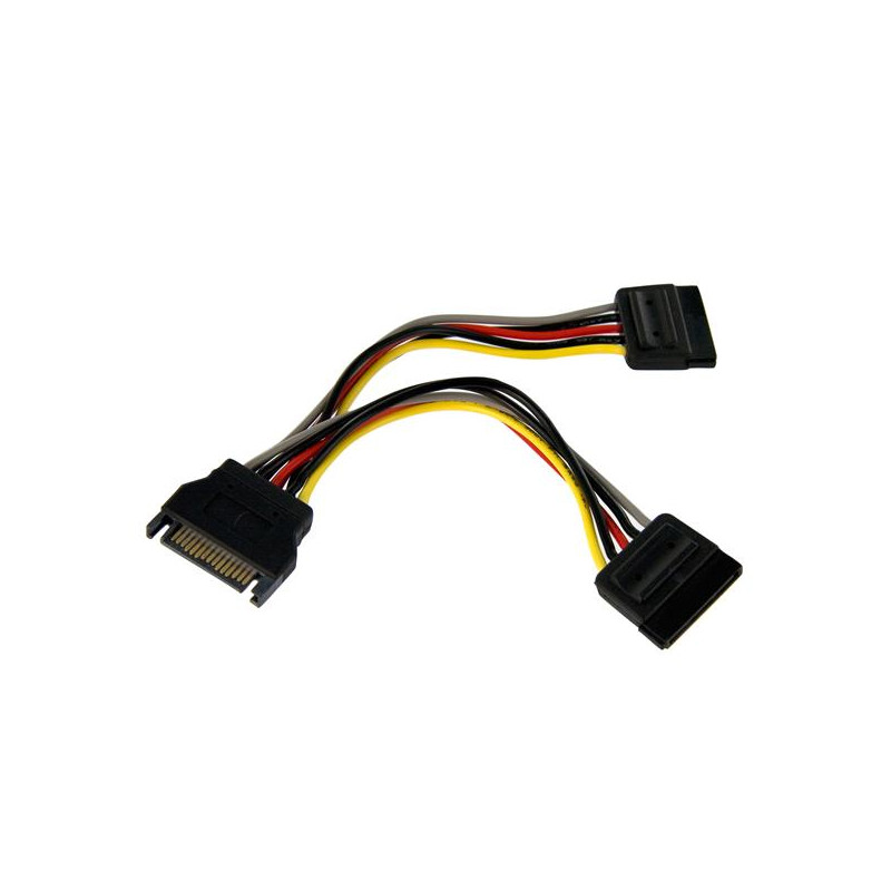 6in SATA Power Y Splitter Cable Adapter