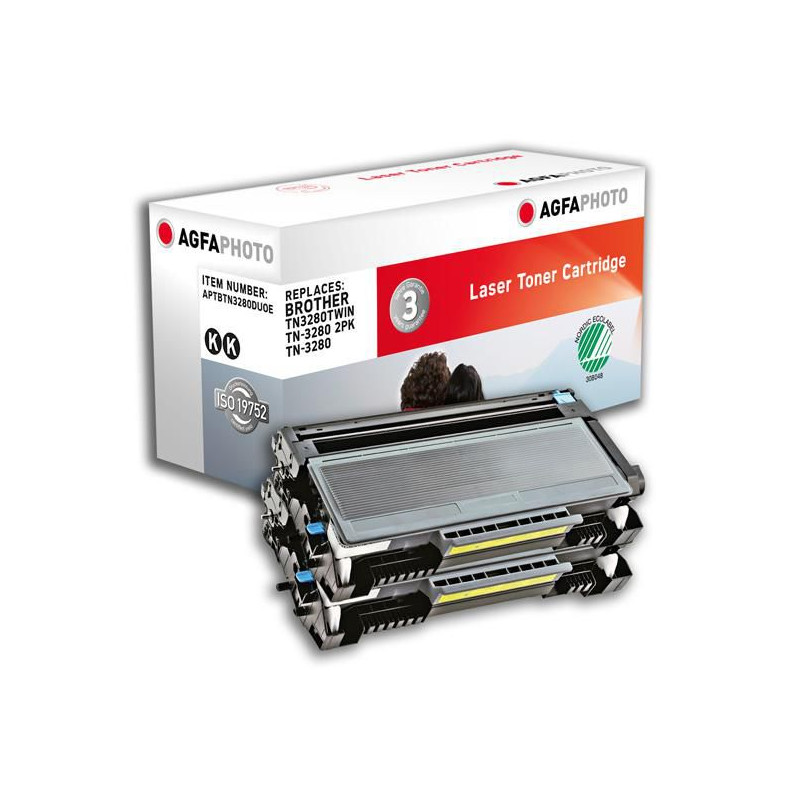 Toner Black x2