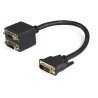 1ft DVI to 2x DVI Video Splitter Cable