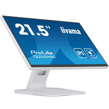 T2252MSC-W2 21.5" WHITE IPS Optical Bond