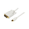 1.8m Mini DisplayPort MDP to DVI Adapter