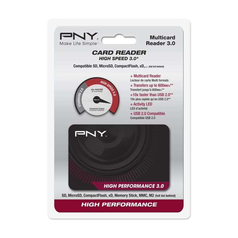 FLASH CARD READER HIGH PERF
