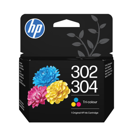 HP 302/304 Tri-color Original Ink Crtg