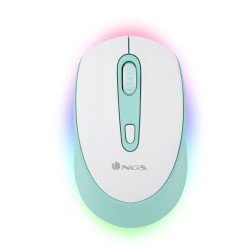 NGS SMOG MINT-RB ratón Juego Ambidextro RF Wireless + Blueto | APLIUM