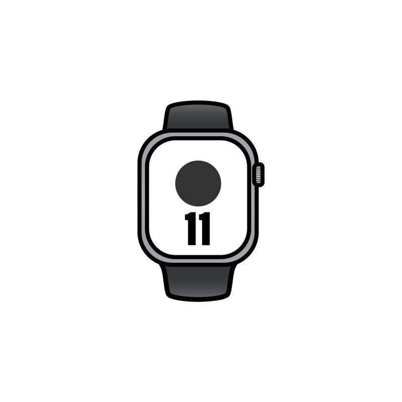 Apple Watch Series 11/ GPS/ 42mm/ Gris espacial/ Correa Depo | APLIUM