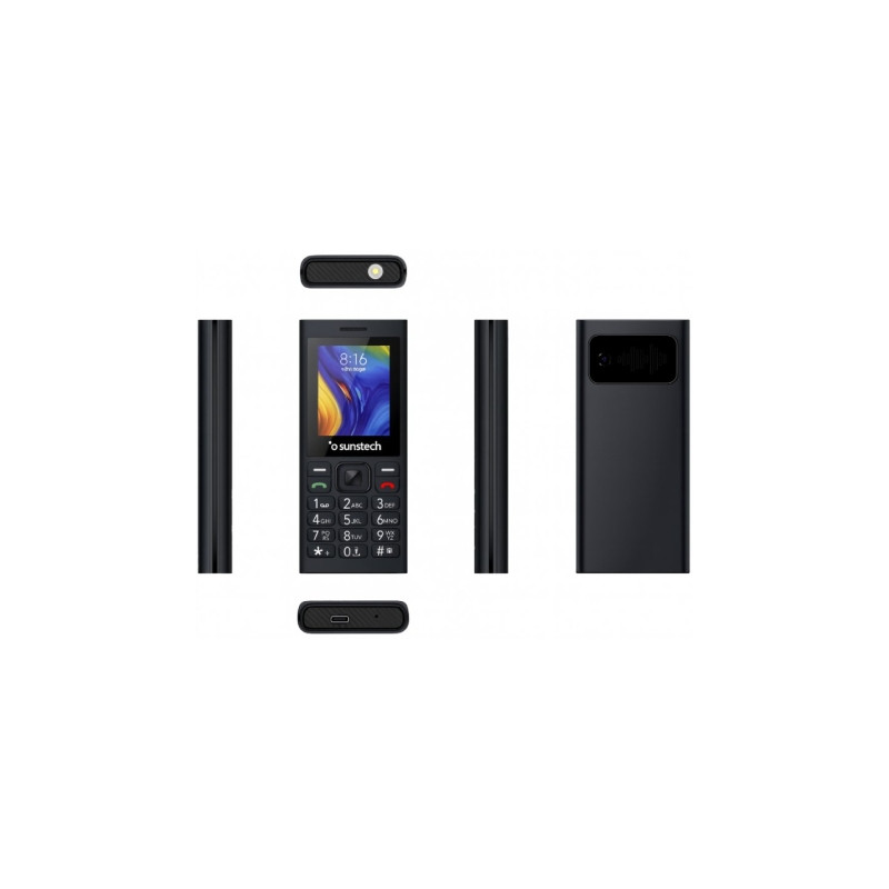 CEL5BK - Teléfono Móvil Sunstech CEL5/ Negro | APLIUM