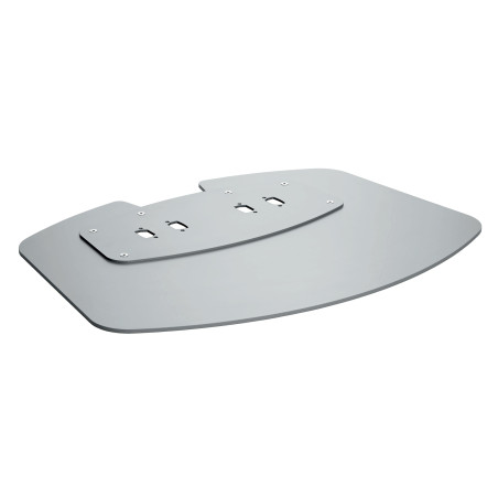 PFF 7030/Floor plate-Extra large Silver