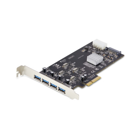 4-Port USB-A PCIe Card USB 3.2 5Gbps