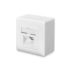 Digitus DN-9006-N toma de corriente RJ-45 Blanco | APLIUM