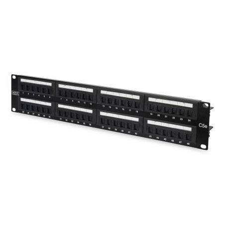 CAT 5e Patch Panel. unshielded