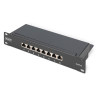 PatchPanel Cat.6 08 Port Digit