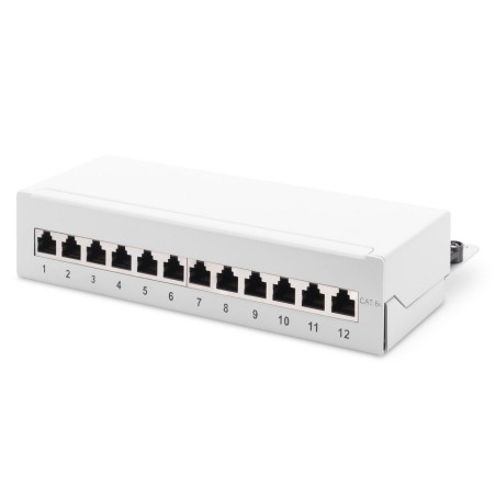 Desktop CAT 6A, patch panel,