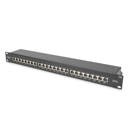 CAT 6A Patch Panel, shielded,