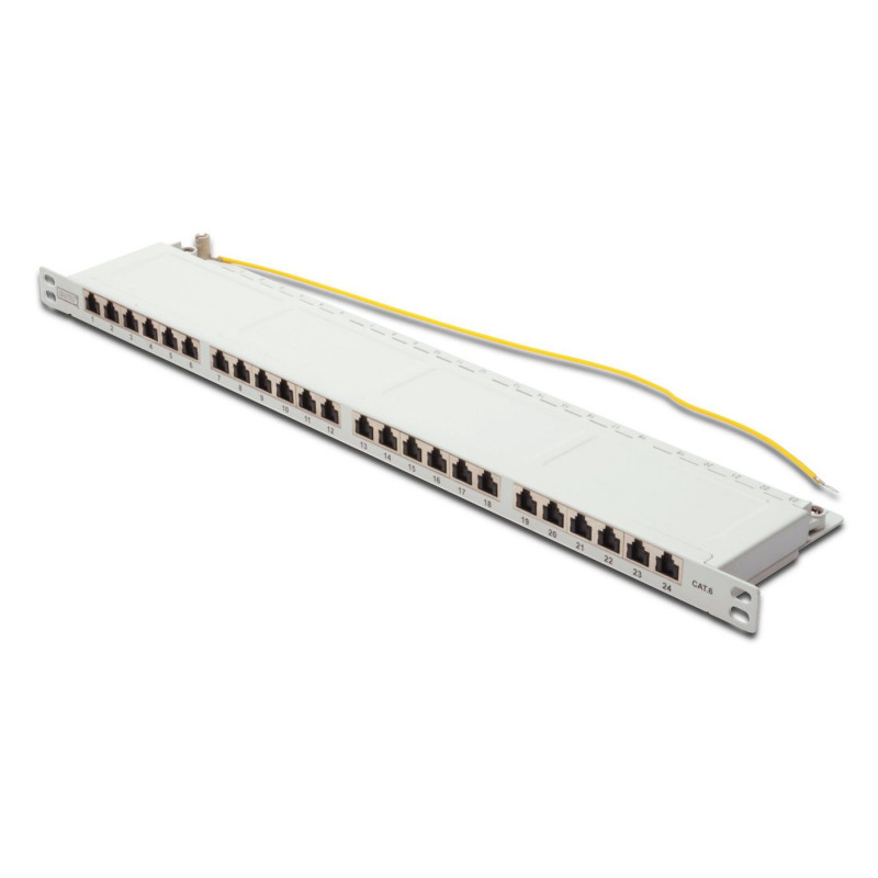 CAT 6 Patch Panel, shielded,