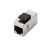 CAT 5e modular coupler. shield