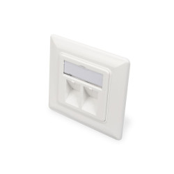 Digitus DN-93801-1 toma de corriente RJ-45 Blanco | APLIUM