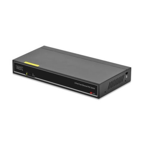 Fast Eth PoE+ Switch 8x10/100