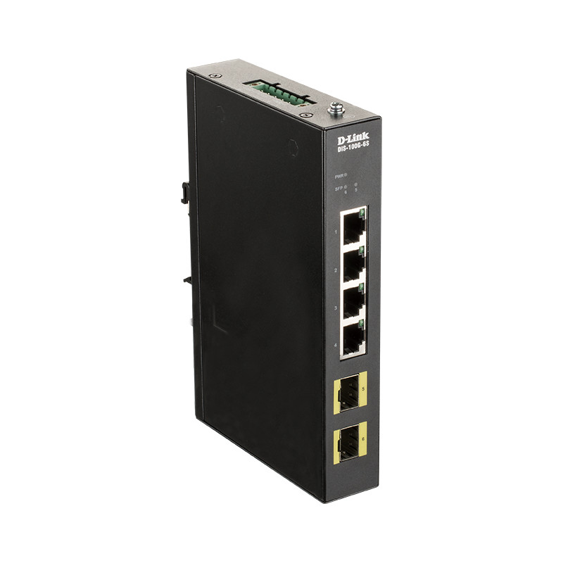 4-port Gigabit Industrial Switch includi