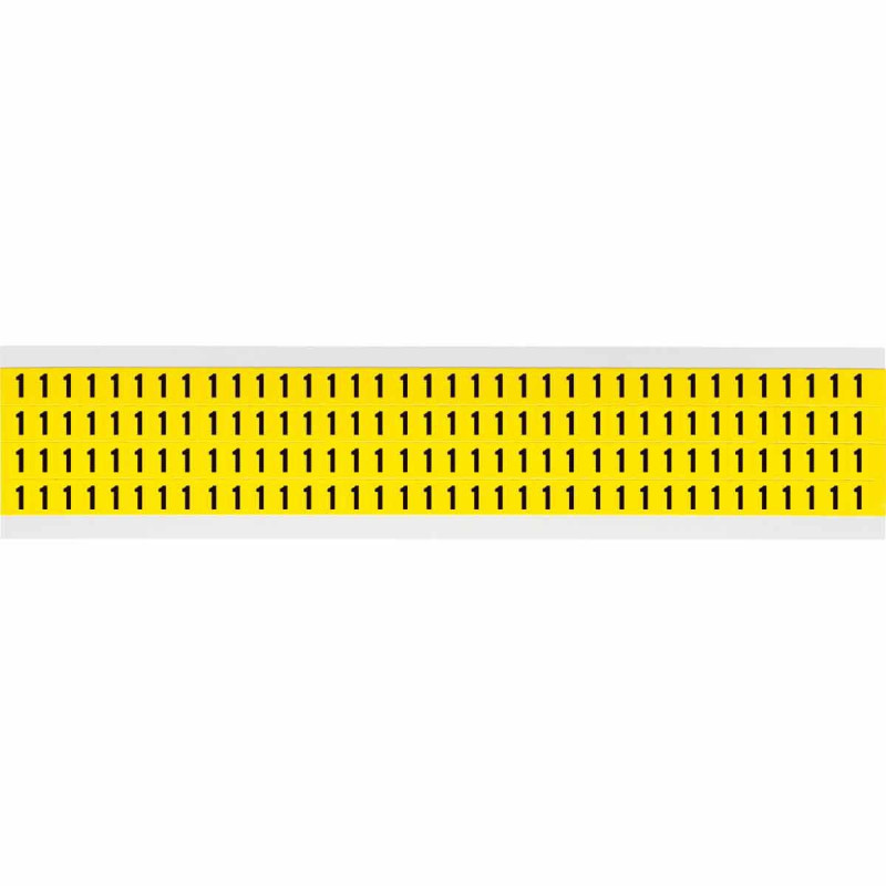 Identical numbers and letters
