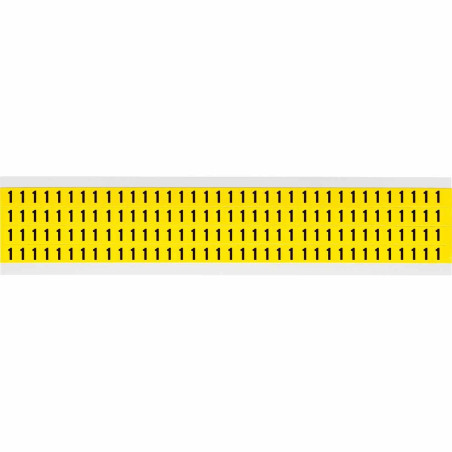 Identical numbers and letters