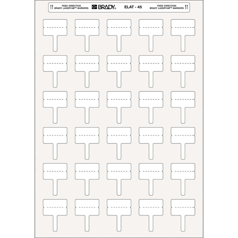 LaserTab Laser Printable